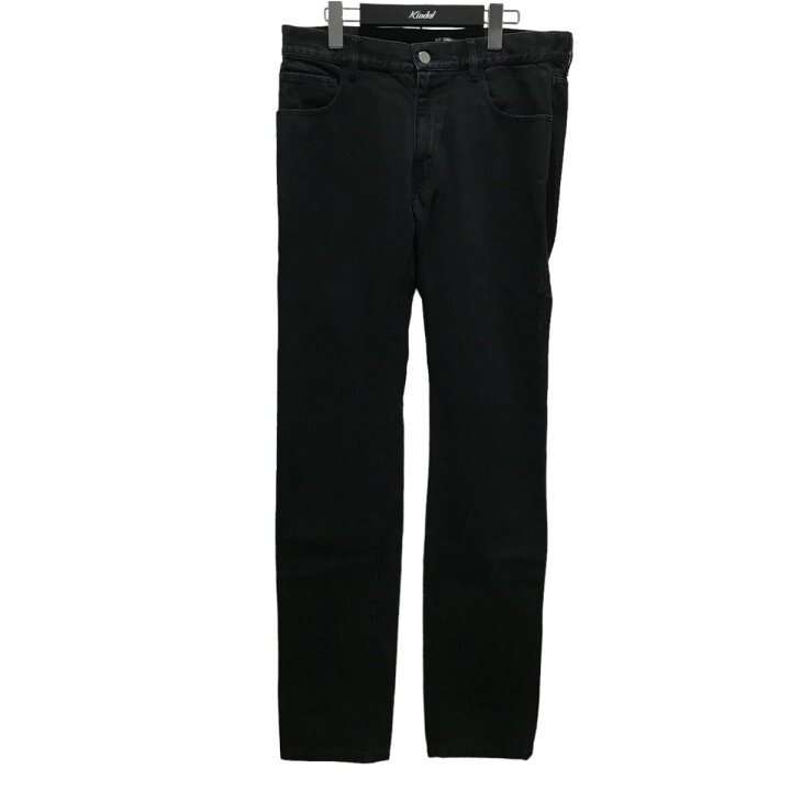 楽天市場】【中古】RAF SIMONS RSパッチデニムパンツ 172-309 ブラック 