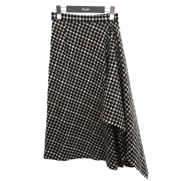 楽天市場】【中古】beautiful people flannel check asymmetry flare 