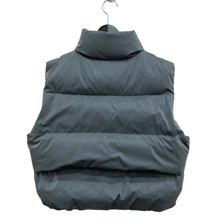 楽天市場】【中古】Matin Kim ダウンベスト グレー サイズ：Free 