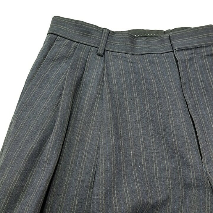 楽天市場】【中古】DRIES VAN NOTEN ストライプ3タックスラックス  