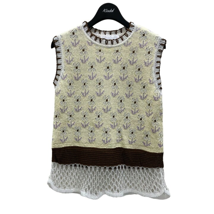 楽天市場】【中古】mame kurogouchi ニットベスト MM19SS-KN015 
