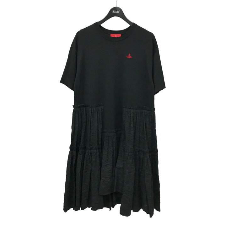 楽天市場】【中古】Vivienne Westwood RED LABEL 刺繍ロゴ フレア 半袖 