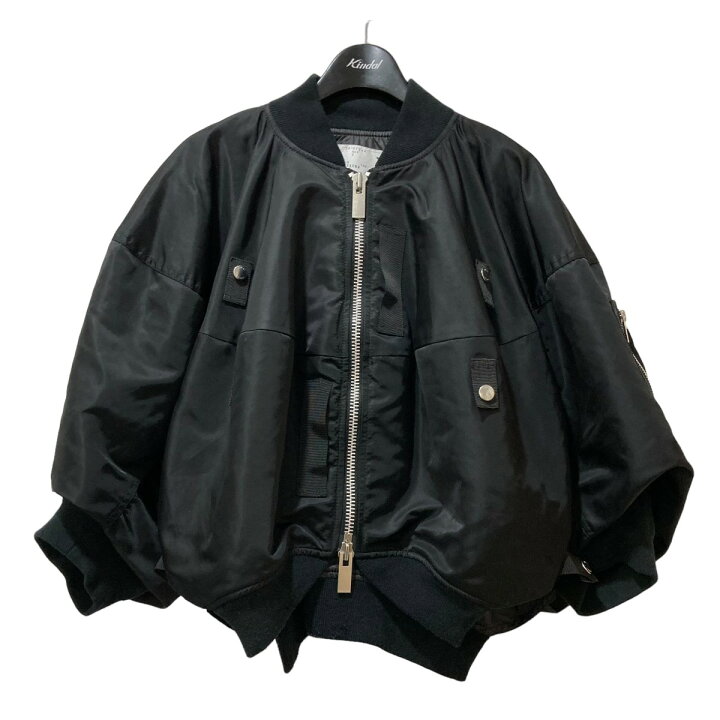 楽天市場】【中古】sacai Nylon Twill Blouson MA-1ジャケット 24 