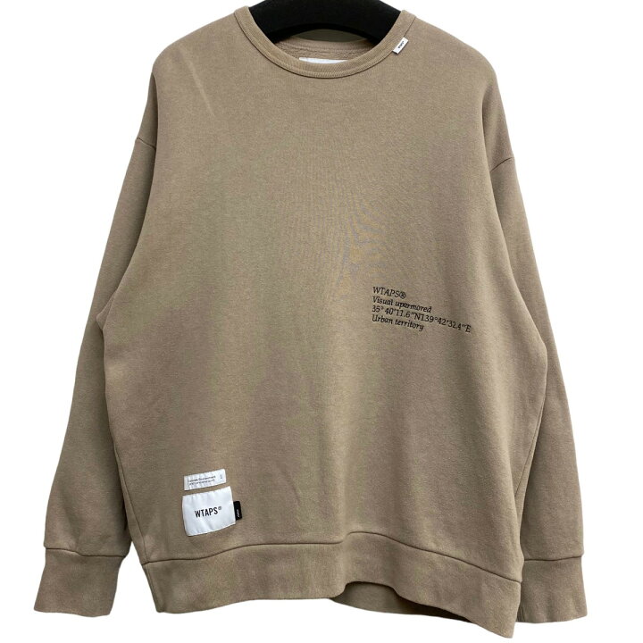 楽天市場】【中古】WTAPS21SS INSECT CREW NECKロゴ刺繍オーバーサイズ 