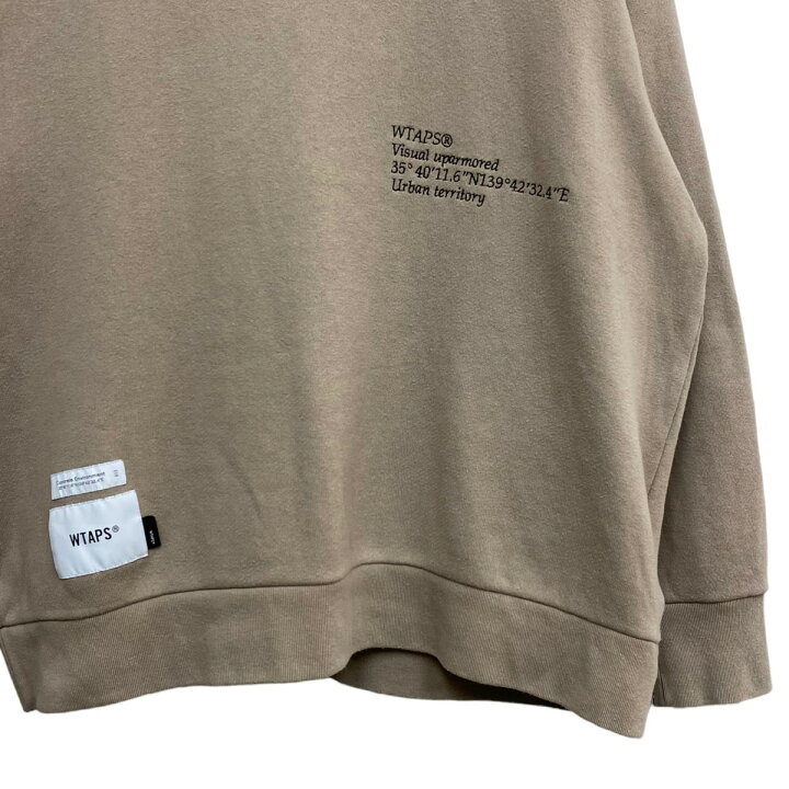 楽天市場】【中古】WTAPS21SS INSECT CREW NECKロゴ刺繍オーバーサイズ 