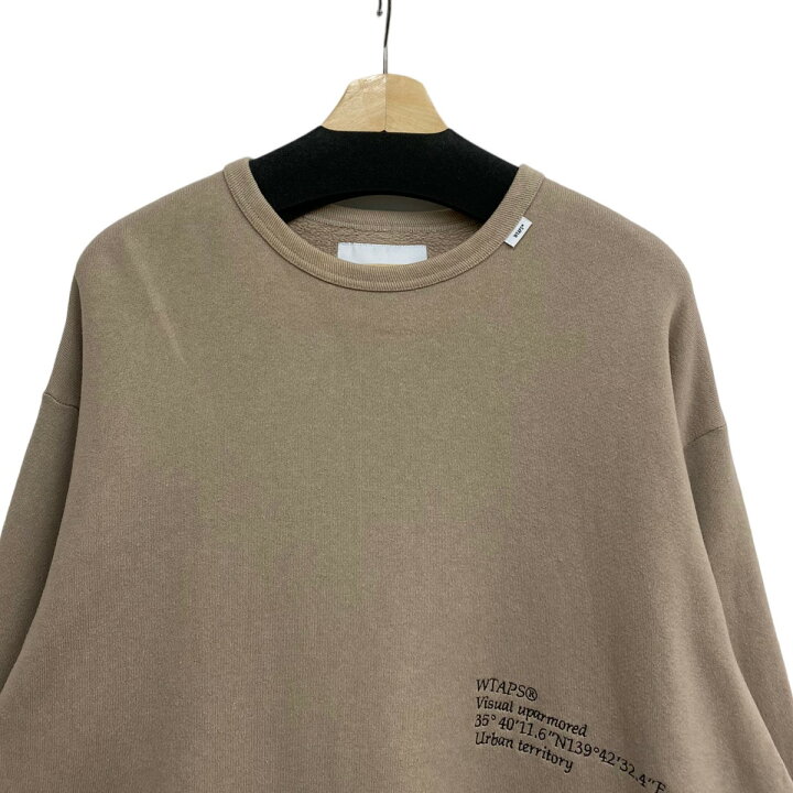 楽天市場】【中古】WTAPS21SS INSECT CREW NECKロゴ刺繍オーバーサイズ 