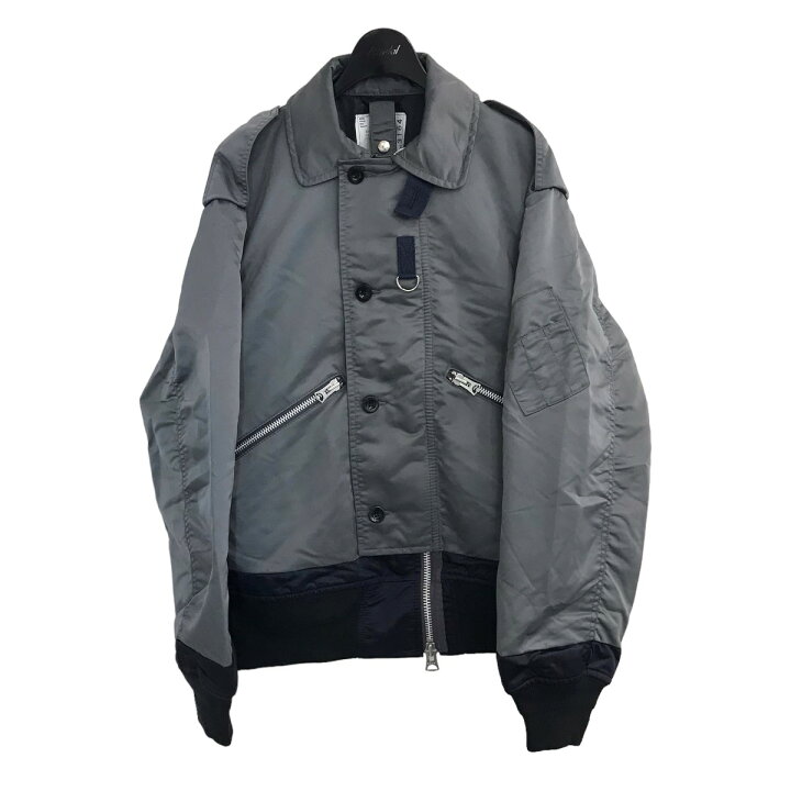 楽天市場】【中古】sacai 23AW 「Nylon Twill Blouson」 ボンバー 