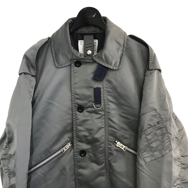 楽天市場】【中古】sacai 23AW 「Nylon Twill Blouson」 ボンバー 