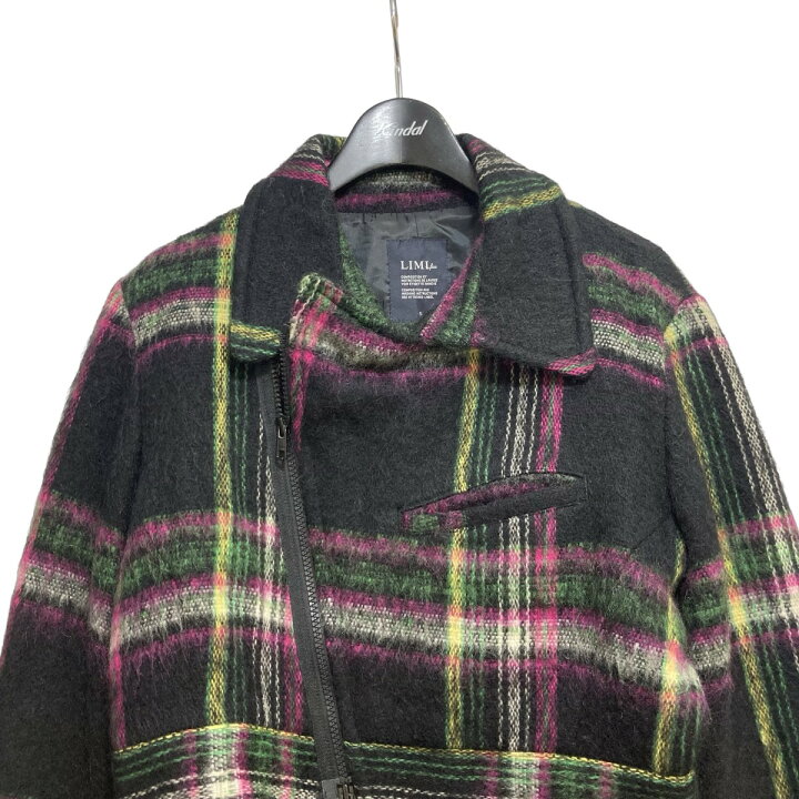 楽天市場】【中古】LIMI feuチェック ショート丈ウールジャケット LO 