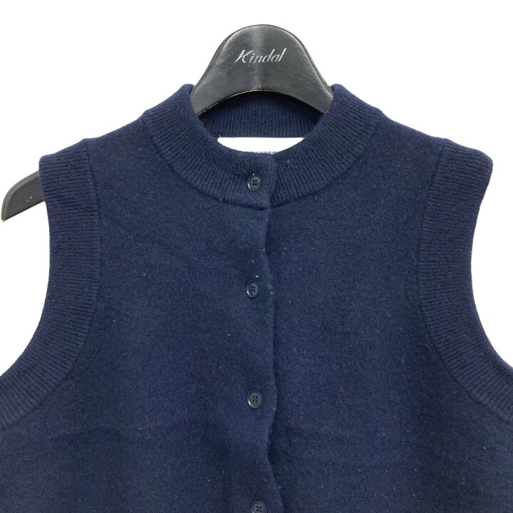 楽天市場】【中古】extreme cashmere カシミヤ混ニットベスト ネイビー 