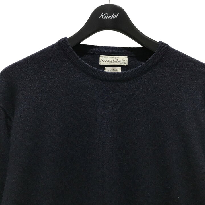 楽天市場】【中古】COMOLI 23AW SCOTT＆CHARTERS別注 クルーネック 
