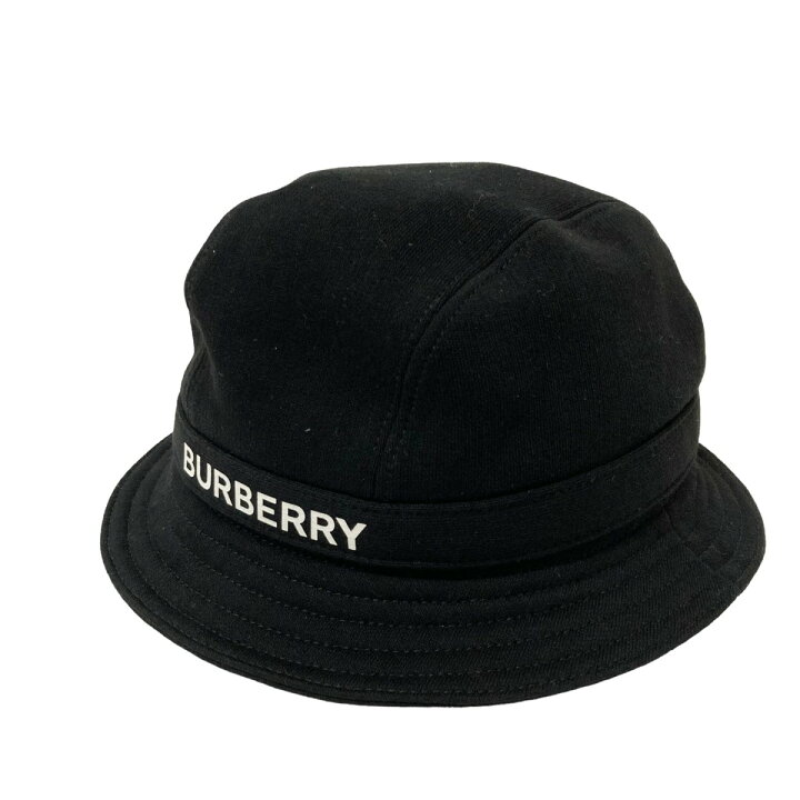 楽天市場】【中古】BURBERRYバケットハット 8026928 ブラック サイズ  