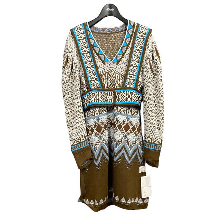 楽天市場】【中古】mame kurogouchi 22AW ｢Fair Isle Knitted  