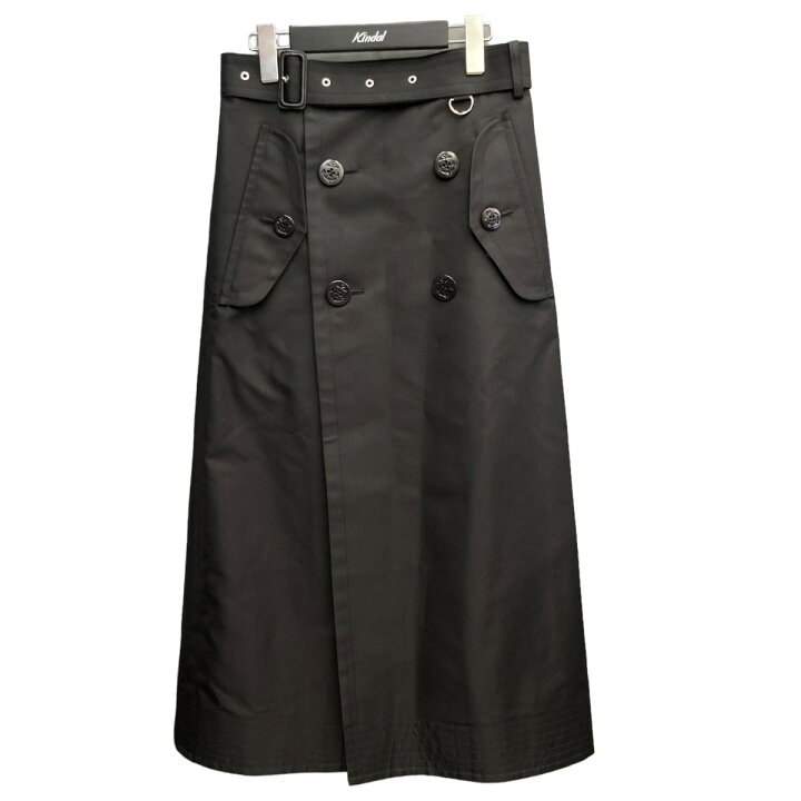 楽天市場】【中古】sacai Cotton Gabardine Skirt ベルテッドバック 