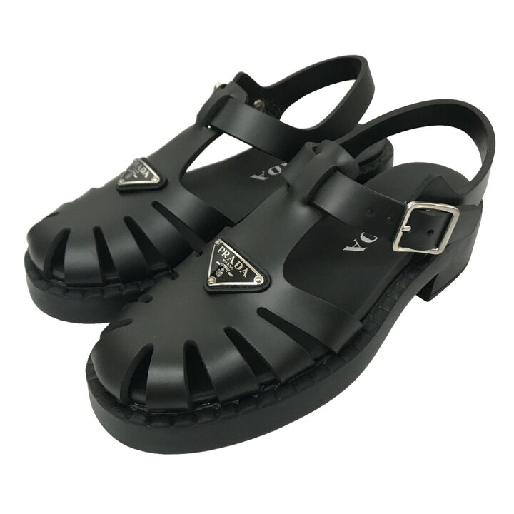 楽天市場】【中古】PRADA トライアングルロゴ ラバー ストラップ 