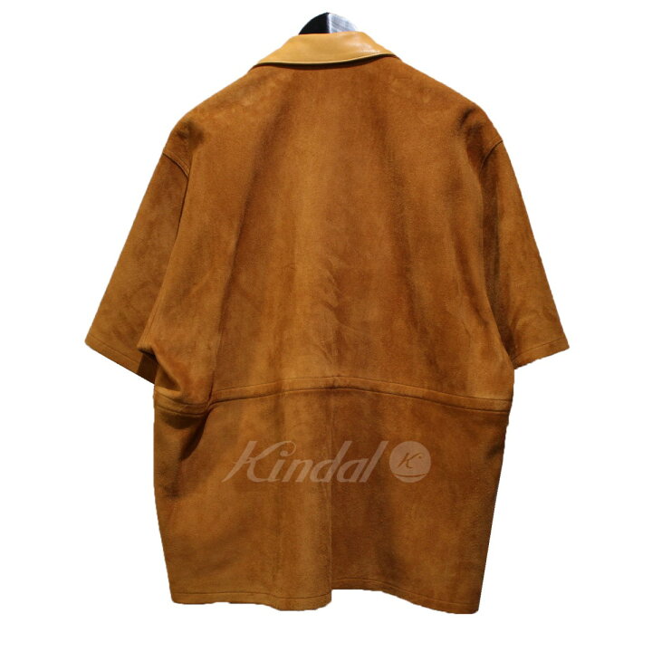 楽天市場】【中古】NICENESS 22AW CLIFF ディアレザーハーフスリーブ 