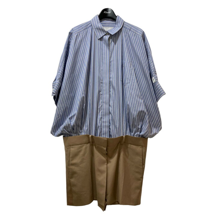 楽天市場】【中古】sacai×THOMAS MASON SHIRT ＆ SKIRT MINI DRESS 