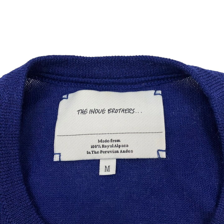 楽天市場】【中古】THE INOUE BROTHERSロイヤルアルパカニット ブルー 