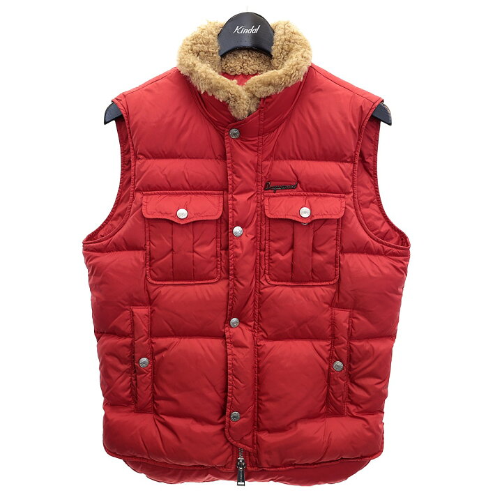 楽天市場】【中古】DSQUARED2 襟ムートンダウンベスト S71FB0207 
