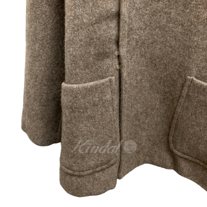 楽天市場】【中古】COMOLI 17AW ヤクウール ショールカラーコート 