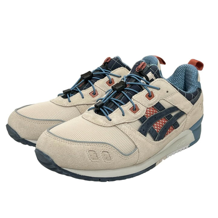 楽天市場】【中古】asics×KEBOZ GEL-LYTE III OG ALMOND PEACH／NAVY 
