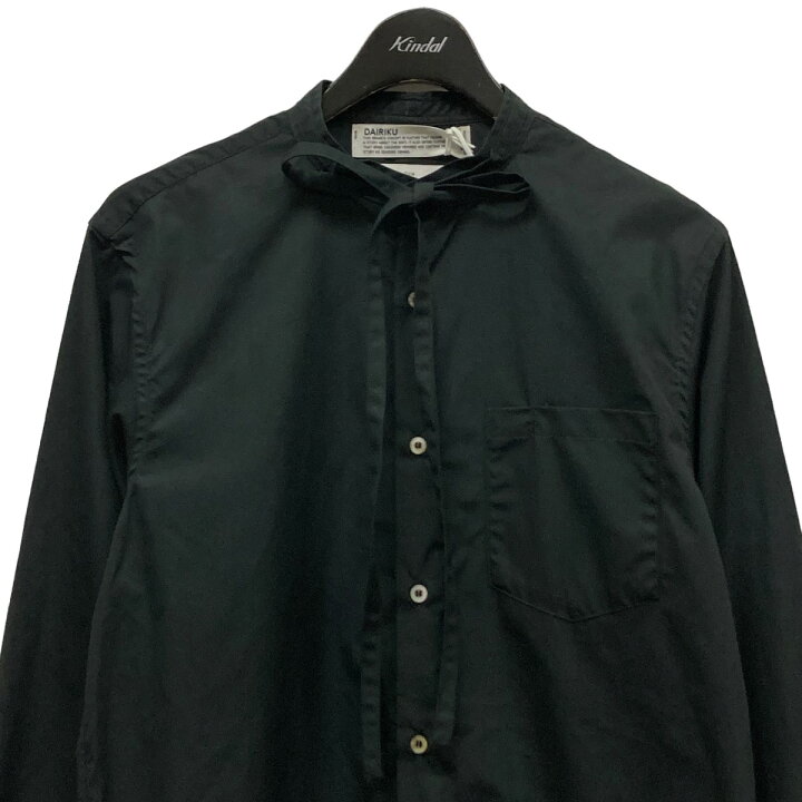 楽天市場】【中古】DAIRIKU 23AW Ribbon Tie Shirt リボンタイシャツ 