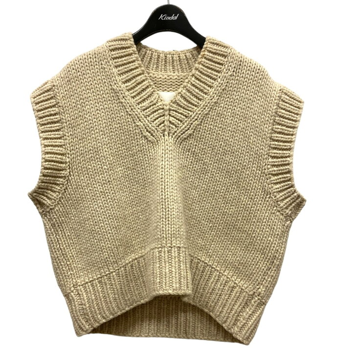 楽天市場】【中古】Maison Margiela ニットベスト S29GP0109 ベージュ 