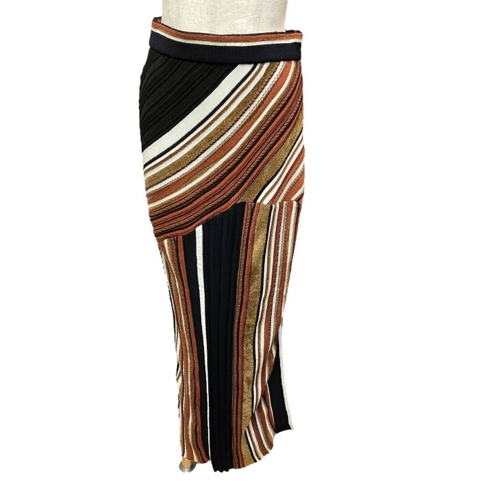 楽天市場】【中古】mame kurogouchi23AW Stripe Jacquard Knitted  