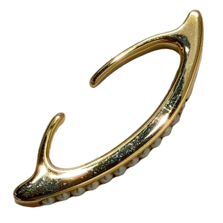 楽天市場】【中古】HirotakaBOW キャビアパール イヤーカフ ゴールド 