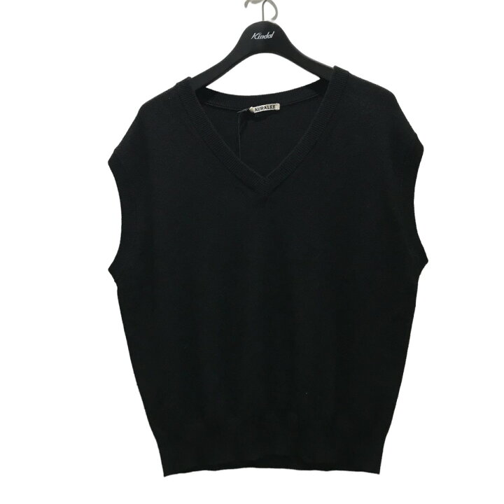 楽天市場】【中古】AURALEE 23SS SUPER FINE CASHMERE SILK KNIT VEST 