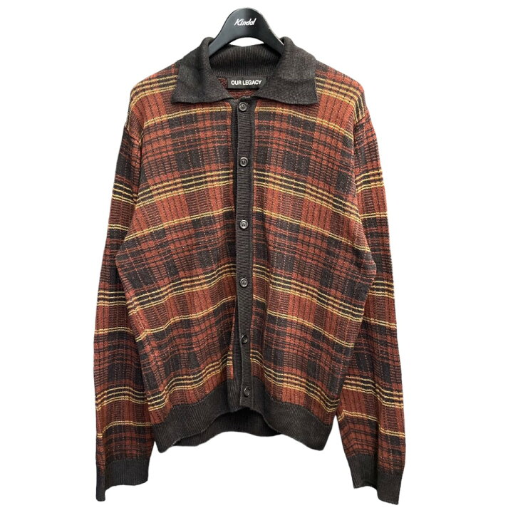 楽天市場】【中古】OUR LEGACY24SS EVENING POLO Rust Geezer Check 