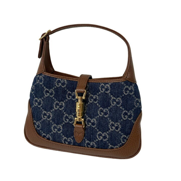 楽天市場】【中古】GUCCI ジャッキー 1961 GGデニム ミニバッグ 637092  