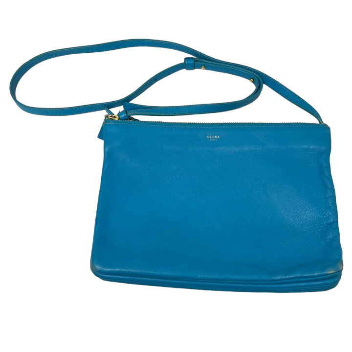 楽天市場】【中古】CELINE フィービー期 トリオラージ ショルダー 