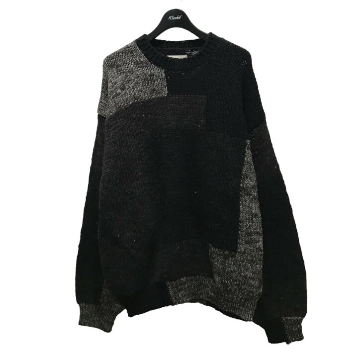 楽天市場】【中古】YOKE 23AW INTARSIA BLOCKING CREWNECK SWEATER 