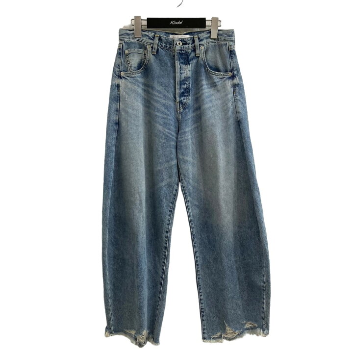 楽天市場】【中古】Whim Gazette ラインカーブデニムパンツ 