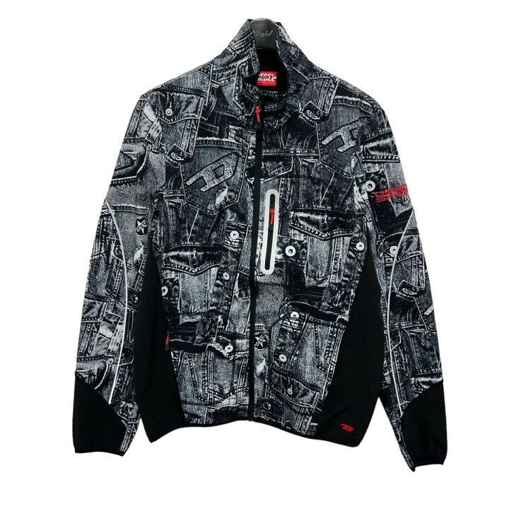 新品LサイズDIESEL SPORTジップアップジャケットデジタルプリント