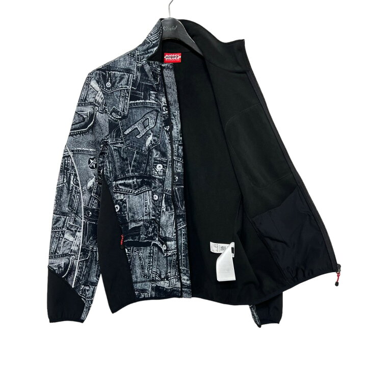 楽天市場】【中古】DIESEL SPORTSジップアップデジタルプリント 