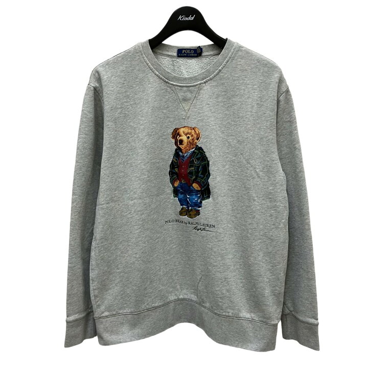 楽天市場】【中古】POLO RALPH LAUREN ポロベアスウェット グレー 