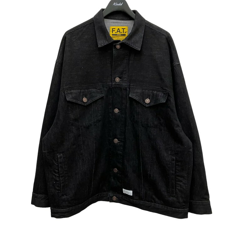 楽天市場】【中古】FAT デニムジャケット F32410-JK11-AB ブラック  