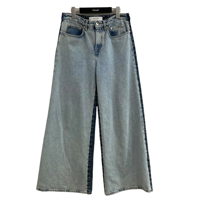 楽天市場】【中古】Rokh×H＆M 切替バギーデニムパンツ インディゴ 