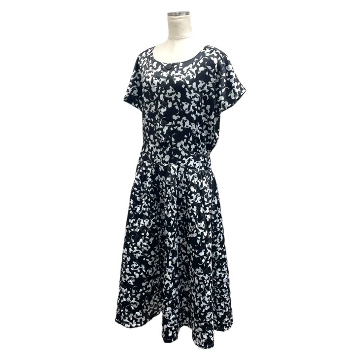 楽天市場】【中古】IKUMI QUILT ONE PIECE 総柄ワンピース ブラック 