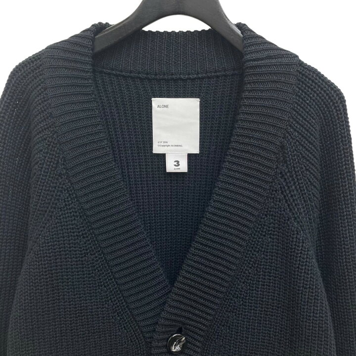 楽天市場】【中古】ALONE Romantic Cardigan カーディガン ブラック 
