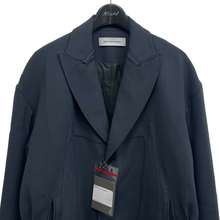楽天市場】【中古】Kiko Kostadinov 23AW ジャケット ネイビー サイズ 