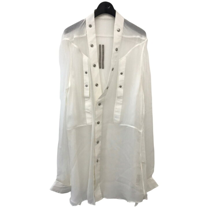 楽天市場】【中古】RICK OWENS シルクラリーシャツ RR01B1228 SX  