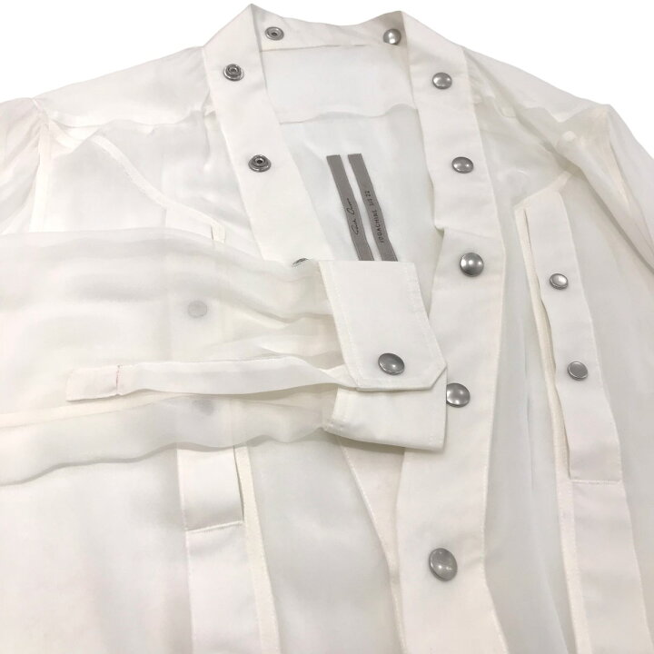 楽天市場】【中古】RICK OWENS シルクラリーシャツ RR01B1228 SX 