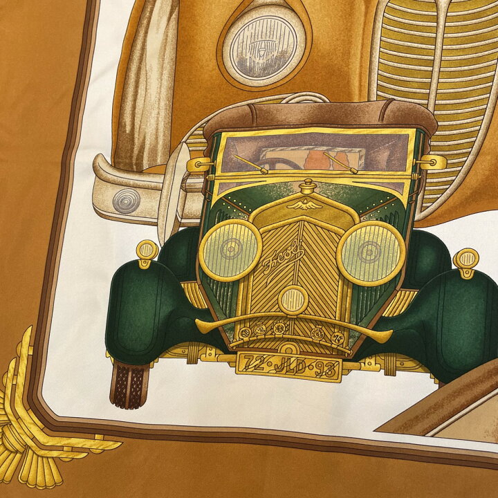 楽天市場】【中古】HERMES カレ90 Automoble オートモービルシルク 