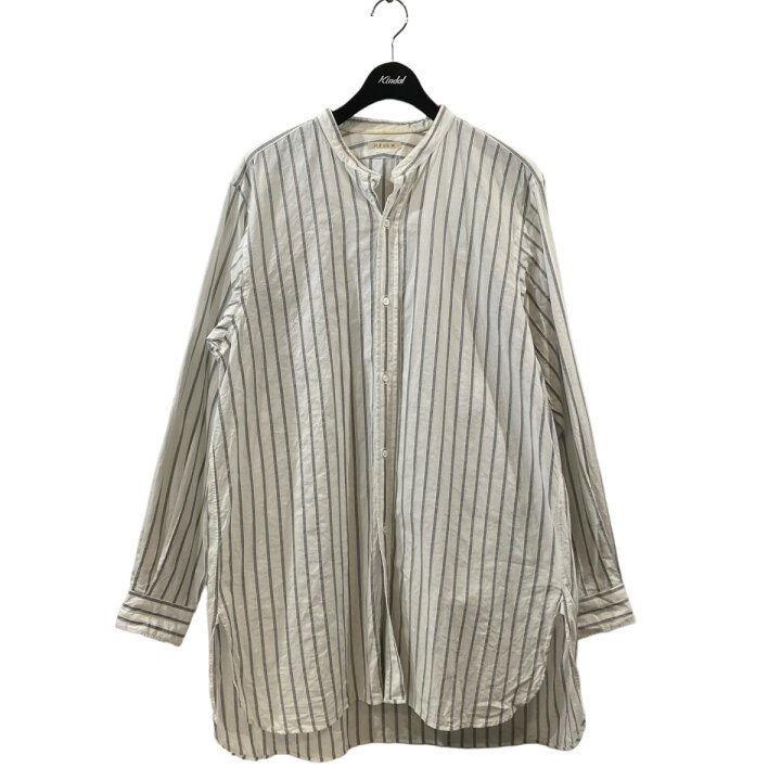 楽天市場】【中古】HEUGNストライプ 長袖シャツ SHIRT 020 ホワイト 
