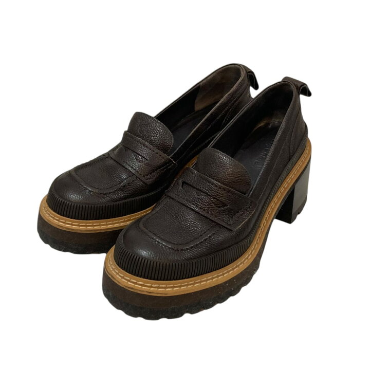 楽天市場】【中古】SEE BY CHLOE コインローファー ブラウン サイズ 