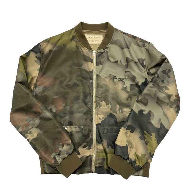 楽天市場】【中古】MAISON KITSUNE アートカモフラ総柄 ｼﾞｬｹｯﾄ  