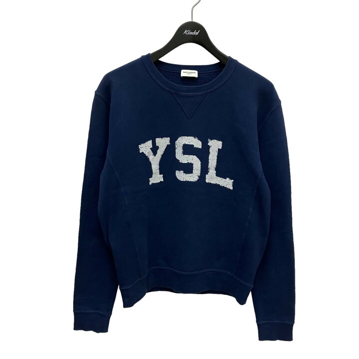 楽天市場】【中古】Saint Laurent Paris YSLロゴ クルーネック  